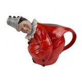 Royal Bayreuth porcelain clown large pitcher,