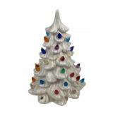 1970s ceramic Christmas tree lamp, no light,