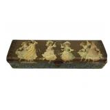 Victorian celluloid vanity glove box