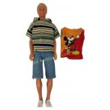 Mattel Ken Doll with Mickey Mouse Shirt