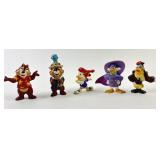 Vintage Disney toy figures lot of 5 Chip n Dale
