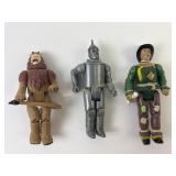 Vintage Wizard of Oz character figures lot of 3