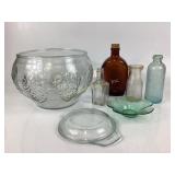 Glassware & Bottles; Pyrex Lid, Benjamin Franklin