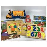 Power Grid Tonka Truck, Childrens Puzzles; 1998