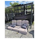 Outdoor Swing with Frame & Canopy