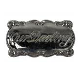 Funeral home casket plaque ï¿½our darlingï¿½