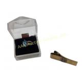 Sterling Silver Ring with Blue Gemstone Size 5 and