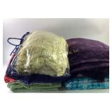 Blankets and Throws in Various Materials and Color