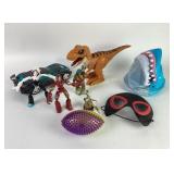 Bend and Flex Ghost Spider, Iron Man; Hot Wheels C