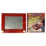 Etch A Sketch With Games & Puzzles