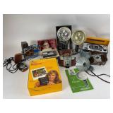 Camera Lot, Kodak instant, Pony, Light Meter