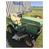 John Deere 300 Riding Lawnmower - Untested