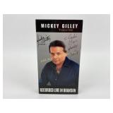 Mickey Gilley autographed VHS