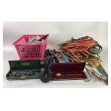 Hand Tools, Socket Sets, Dial Caliper, and Extensi