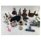 Florida ceramic alligator ashtray souvenir, Tom