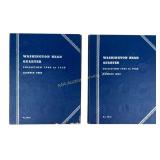Washington Head Quarter Coin Albums 1932-1959