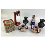 Bugs Bunny Jack-in-the-Box, Tin Toy Spinner, Black