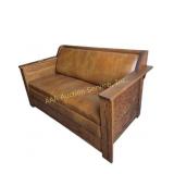 Arts & Craft Sofa with Sleeper - Heavy (61 in. L