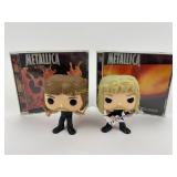 Metallica lot Load & Reload CDs & loose Funko Pops