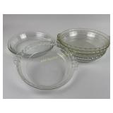 Pyrex Lot of 7 Pie dishes vintage