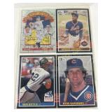 1985 Uncut DonRuss sheet