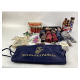 Marbles, Marine Corps Drawstring Bag, Ties, Tony S