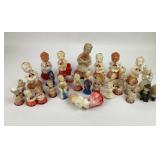 Vintage Gurley Christmas candles figural several