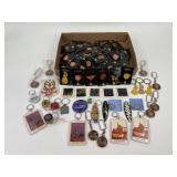 Cypress Gardens enameled butterfly & flower pins,