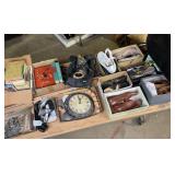 Womens & Mens shoes, wall clock, Pulp fiction