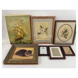 Several Posters of Asian Art & Framed Art