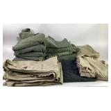 Military Shirts, Pants, and Uniform Components