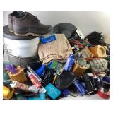 Buckets, Flashlights, Crown Royal Bags, Coin Purse