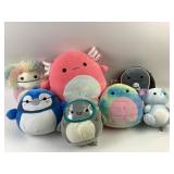Lot of 7 Squishmallows