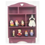 Vintage Snow White and the Seven Dwarves figurines