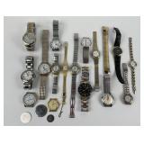 Lot of 16 watches with extra band