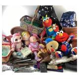 Toys, Bags, Tools, Glassware, and Planters