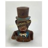 Black Americana Cast Iron Jolly Boy Mechanical Ban