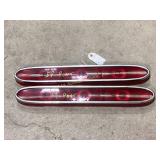 2x Pontiac Bonneville Tail Light Lens Only 1959