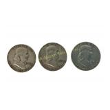 Franklin Half Dollar Coins: 1961