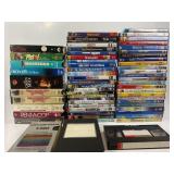 VHS & DVD Collection; Bee Movie, Finding Nemo, The