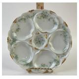 Victorian Oyster Plate Theodore Haviland Limoges