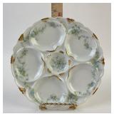 Victorian Oyster Plate Theodore Haviland Limoges