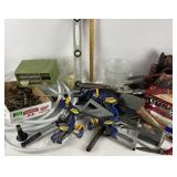 Hand Tools, Irwin Clamps, Socket Set, Level, Hose