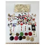Rummikub Tiles & Buttons; Italy & England Hand Pai