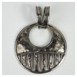 .925 Sterling Silver pendant 18.00g TW