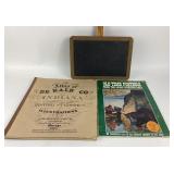 DeKalb Co. Atlas, Hunting Art Prints, Chalkboard