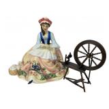 Royal Doulton The Gentle Arts Figurine Spinning