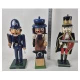 Nutcrackers (3): Policeman, Blacksmith & Soldier