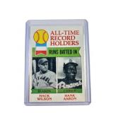 1979 Topps Hank Aaron Baseball Card