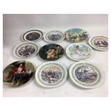 Collector Plates By Limoges, Knowles, Hummel +
